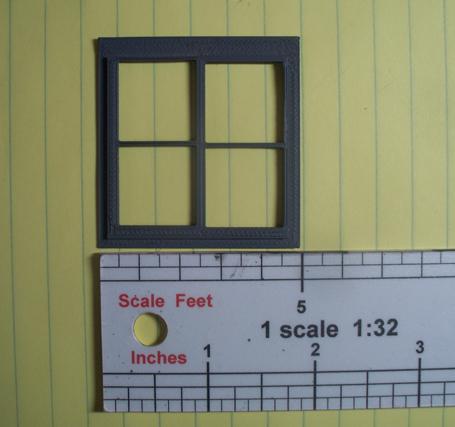 Simple four pane window.