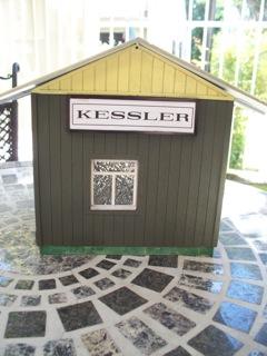 Rebuild of Kessler Station.  Mostly paint and straightening the roof.